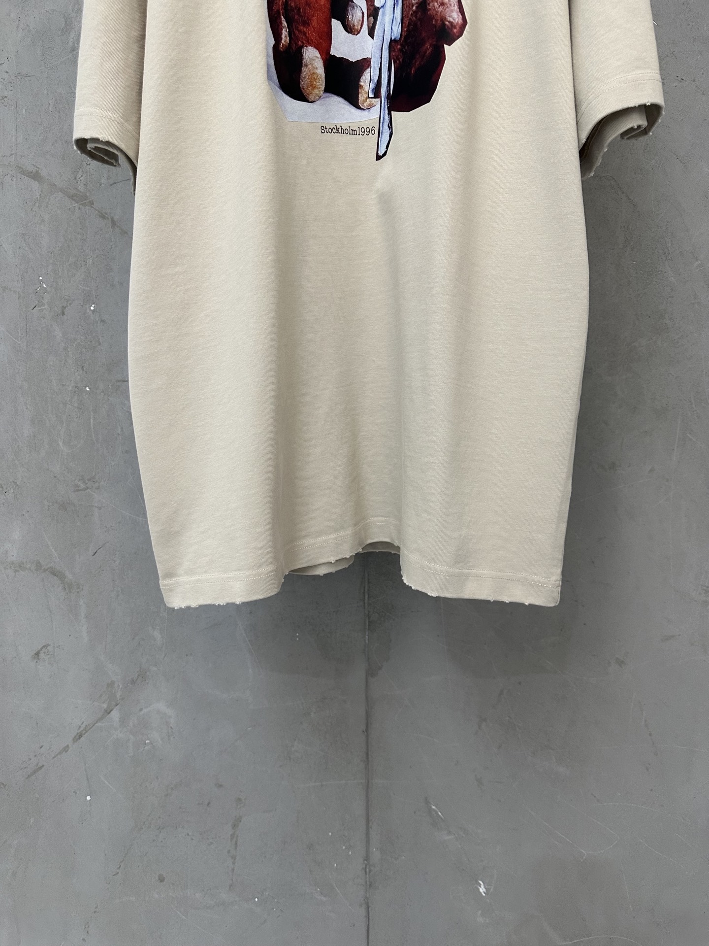 Acne Studios Acne studios 艾克妮 26ss 小熊印花短袖T恤