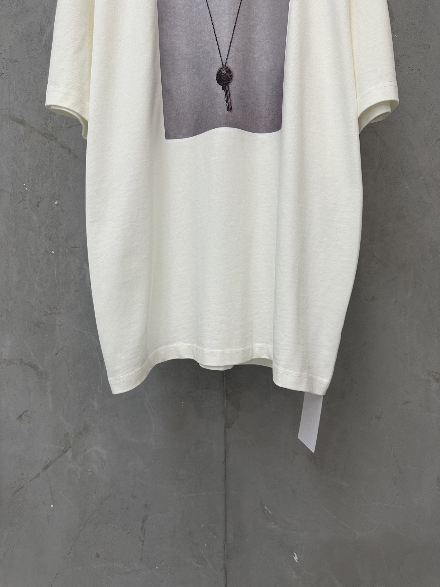 Maison Margiela martin mariela 马吉拉 mm6 26ss 喷绘钥匙印花短袖T恤