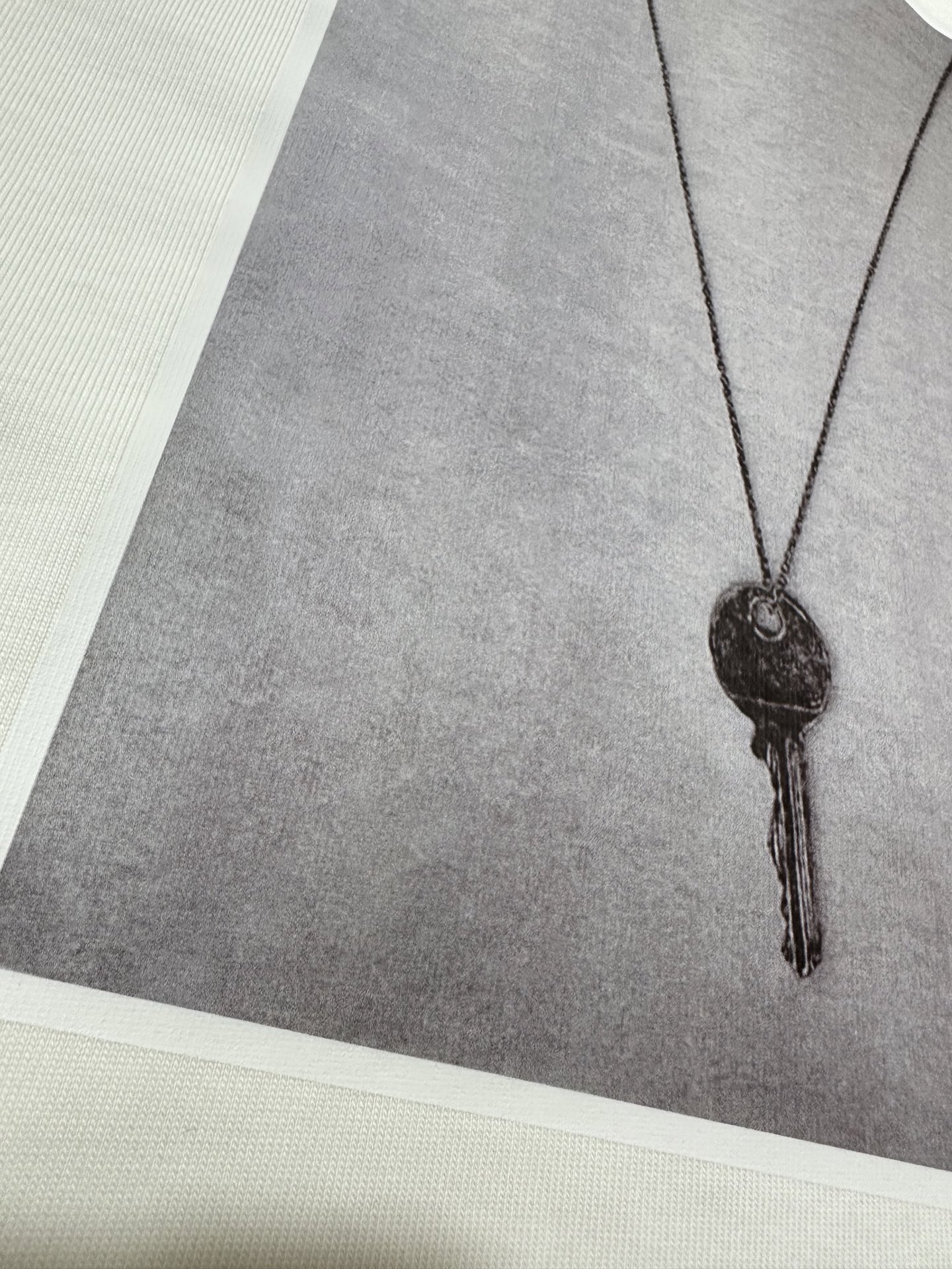 Maison Margiela martin mariela 马吉拉 mm6 26ss 喷绘钥匙印花短袖T恤