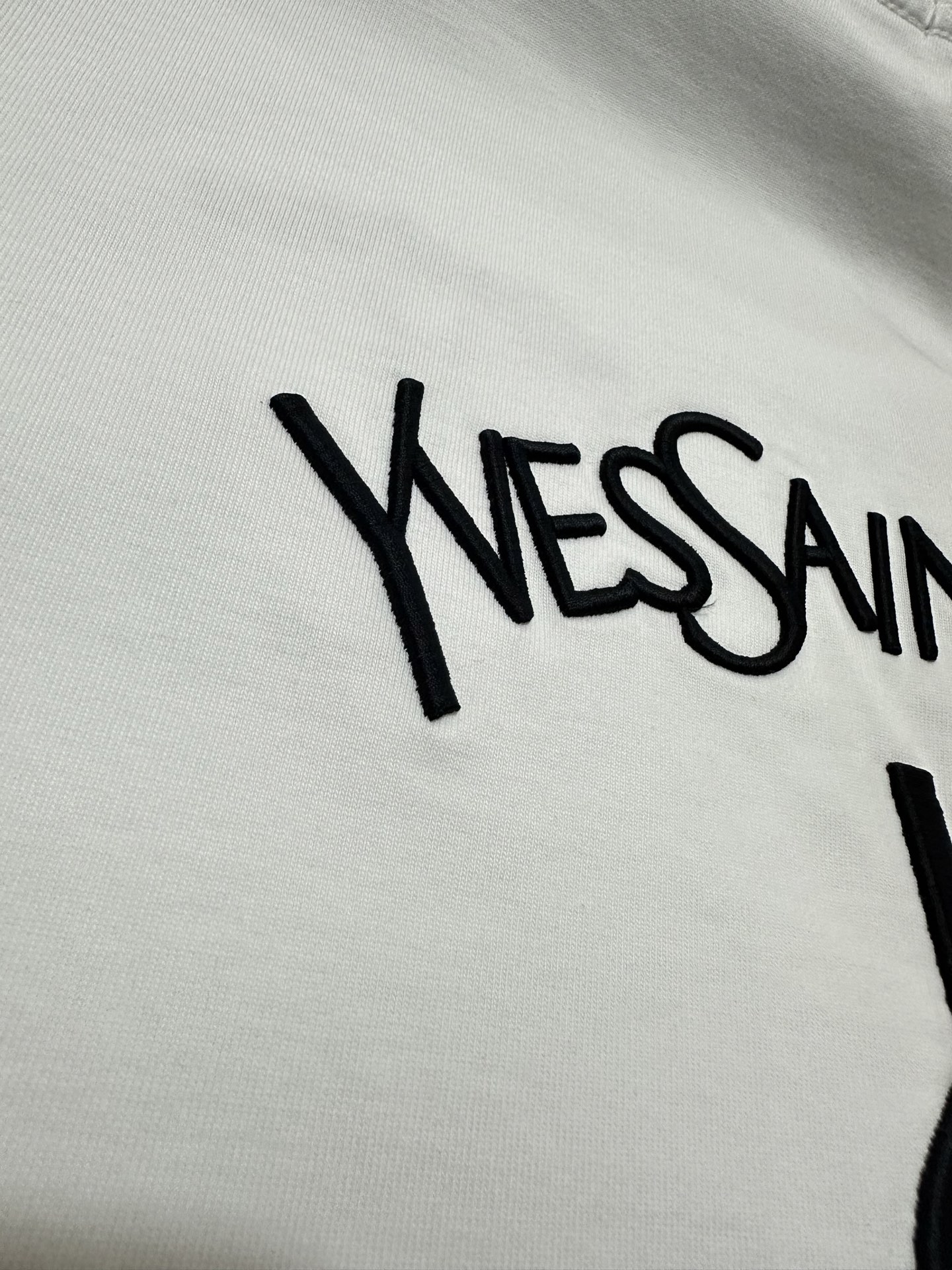 Saint Laurent YSL 圣罗兰 26ss logo刺绣短袖T恤