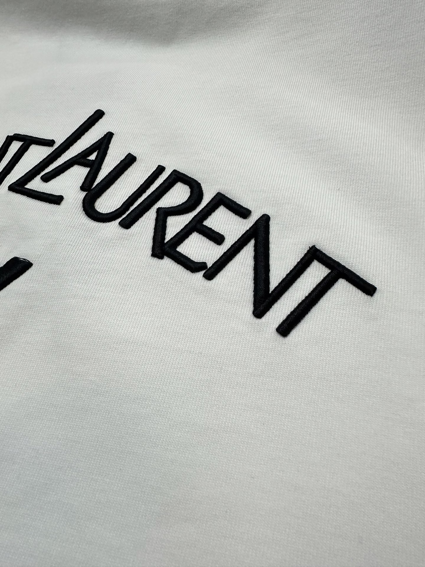 Saint Laurent YSL 圣罗兰 26ss logo刺绣短袖T恤