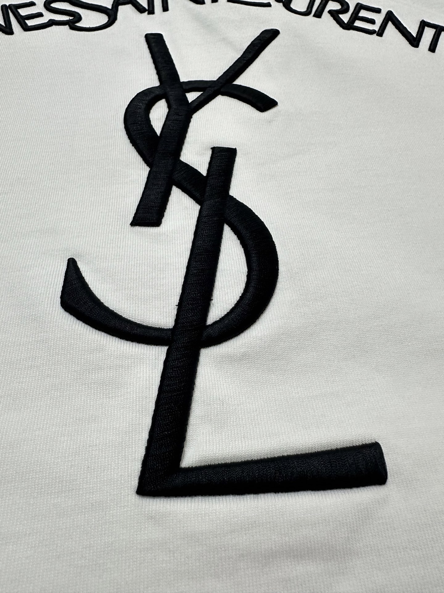 Saint Laurent YSL 圣罗兰 26ss logo刺绣短袖T恤