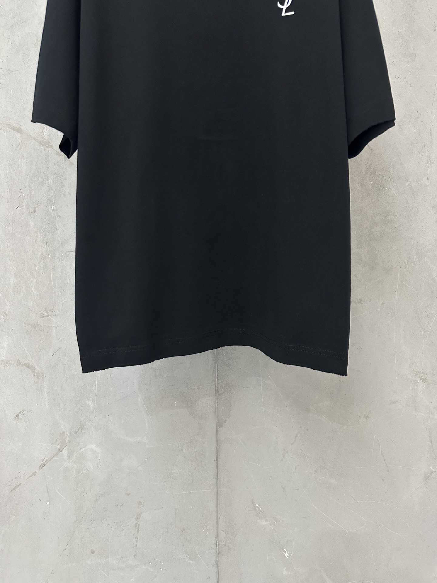 Saint Laurent YSL 圣罗兰 26ss logo刺绣短袖T恤