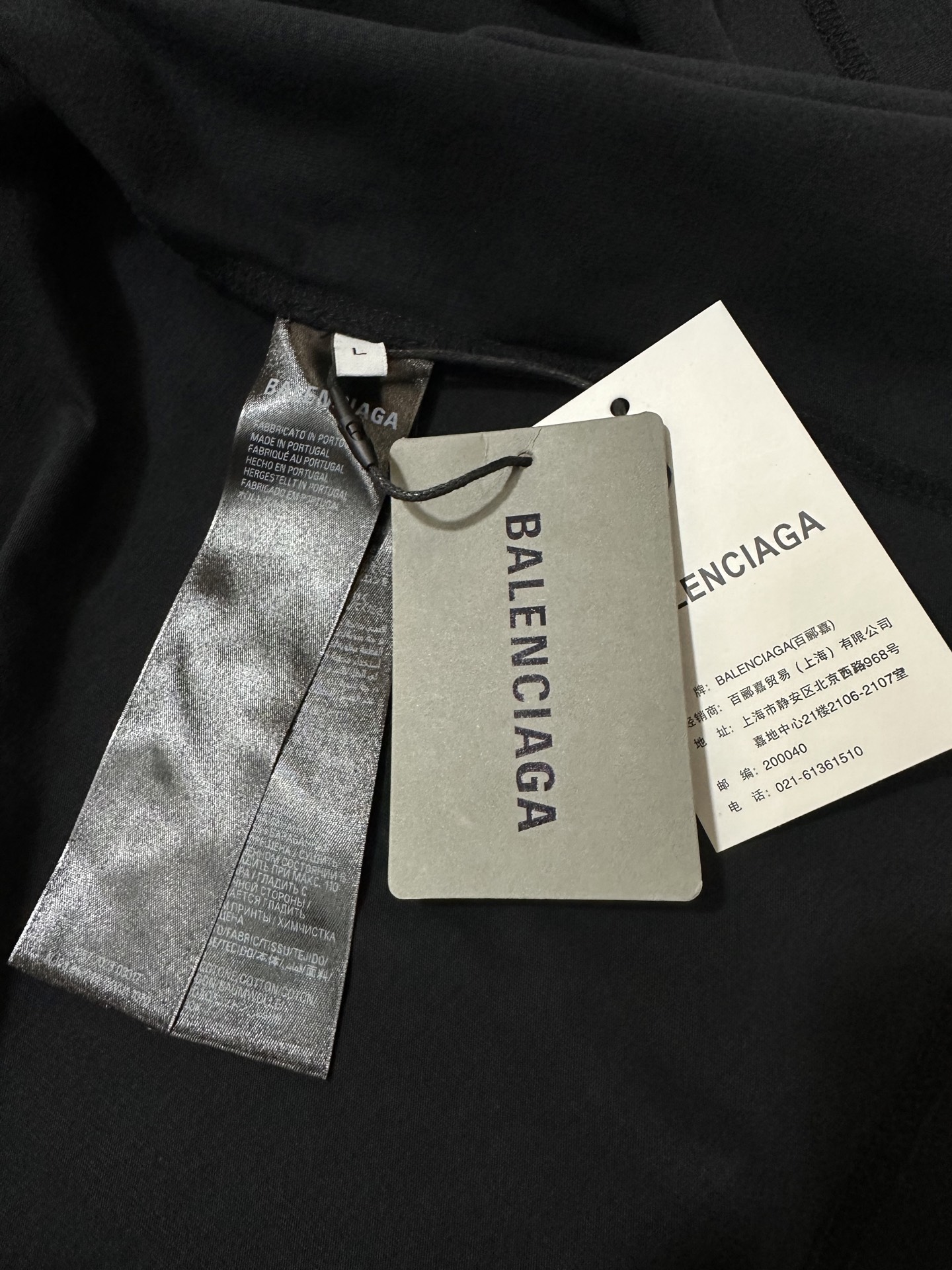 Balenciaga Balenciaga 巴黎世家 26ss 街道路灯夜景龟裂印花短袖T恤