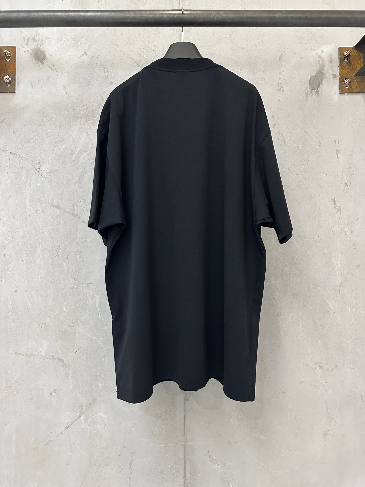 Balenciaga Balenciaga 巴黎世家 26ss 街道路灯夜景龟裂印花短袖T恤