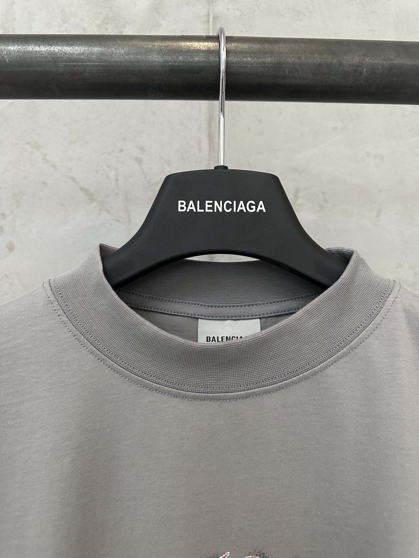 Balenciaga Balenciaga 巴黎世家 26ss 海浪椰树龟裂印花短袖T恤