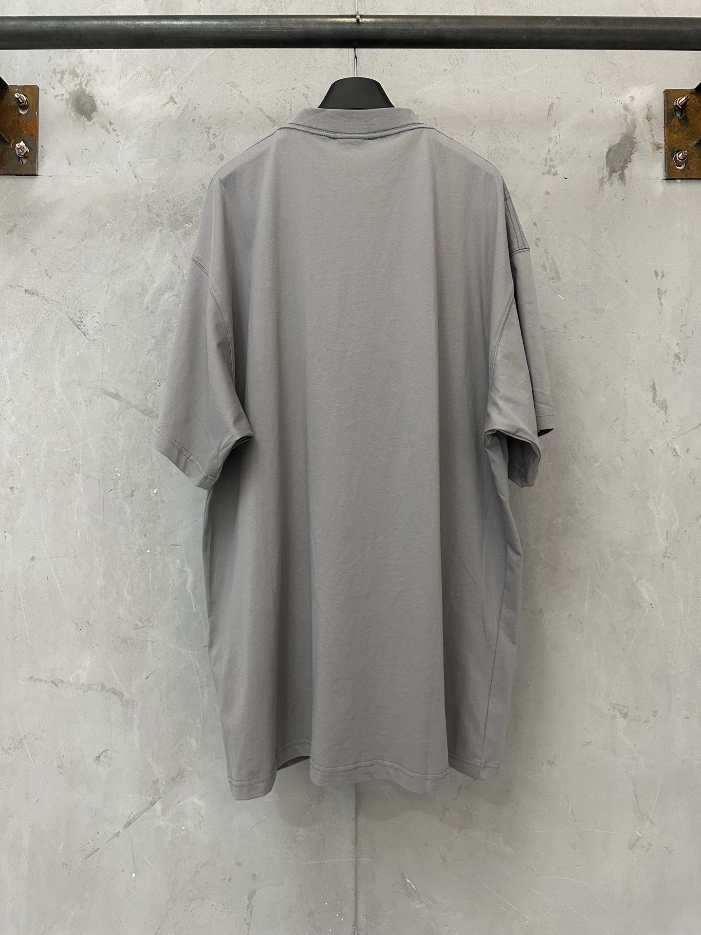 Balenciaga Balenciaga 巴黎世家 26ss 海浪椰树龟裂印花短袖T恤