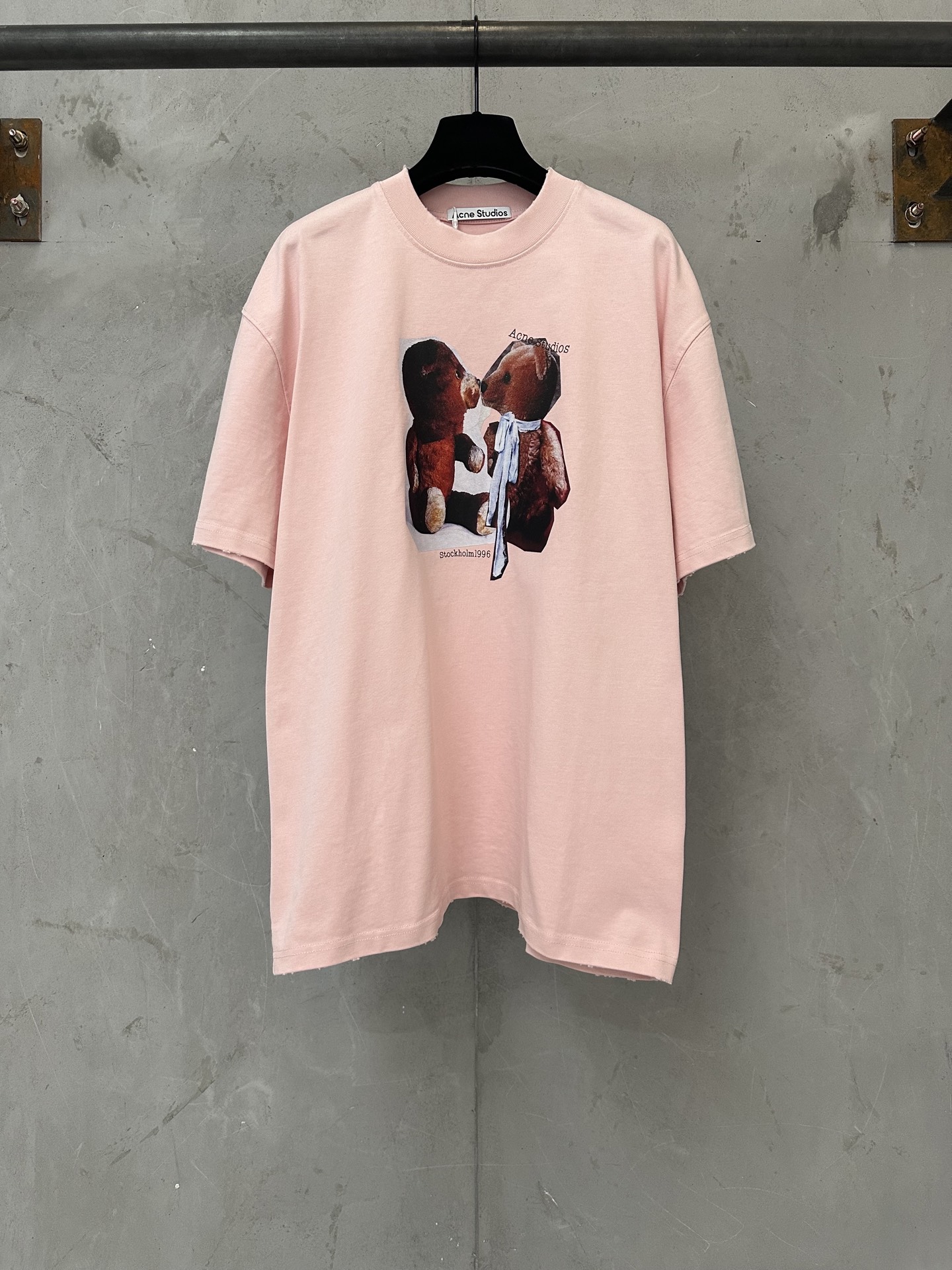 Acne Studios Acne studios 艾克妮 26ss 小熊印花短袖T恤