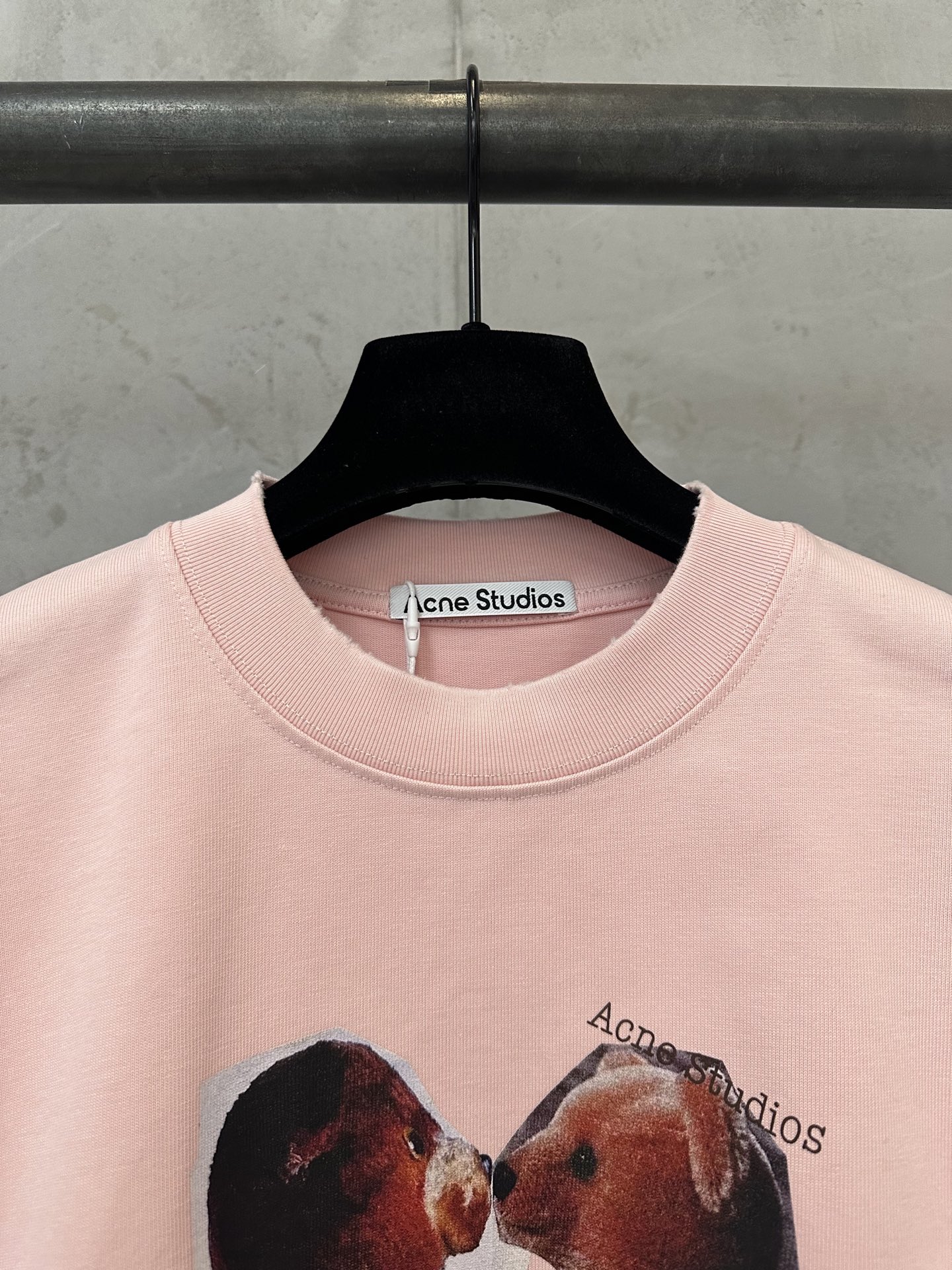 Acne Studios Acne studios 艾克妮 26ss 小熊印花短袖T恤