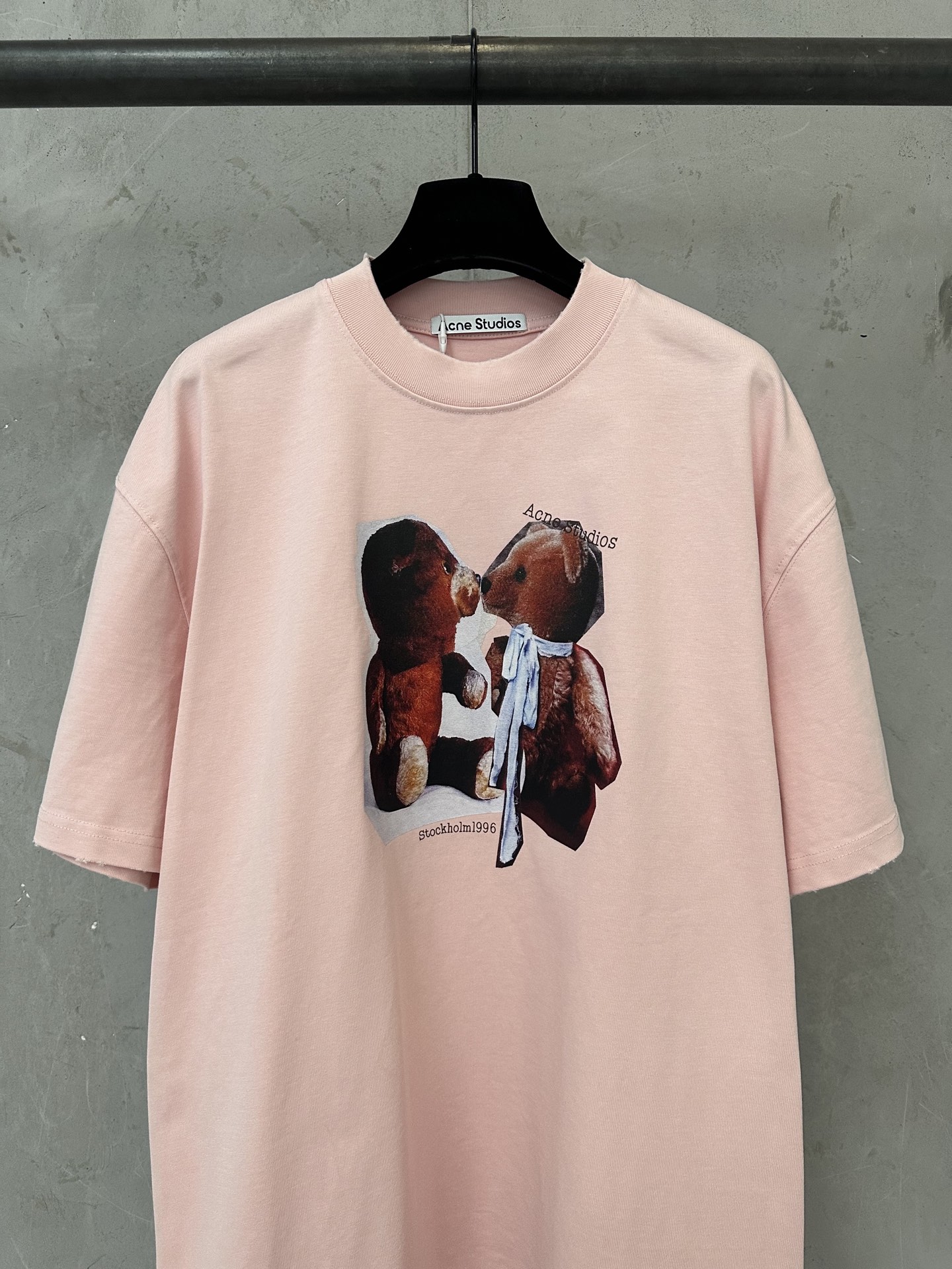 Acne Studios Acne studios 艾克妮 26ss 小熊印花短袖T恤