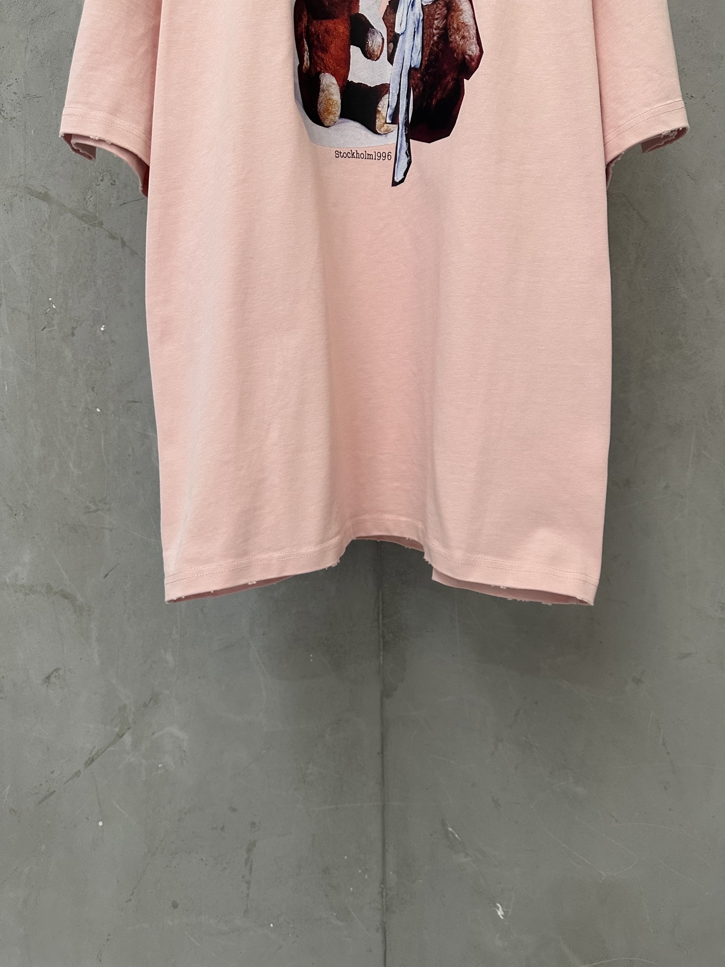 Acne Studios Acne studios 艾克妮 26ss 小熊印花短袖T恤