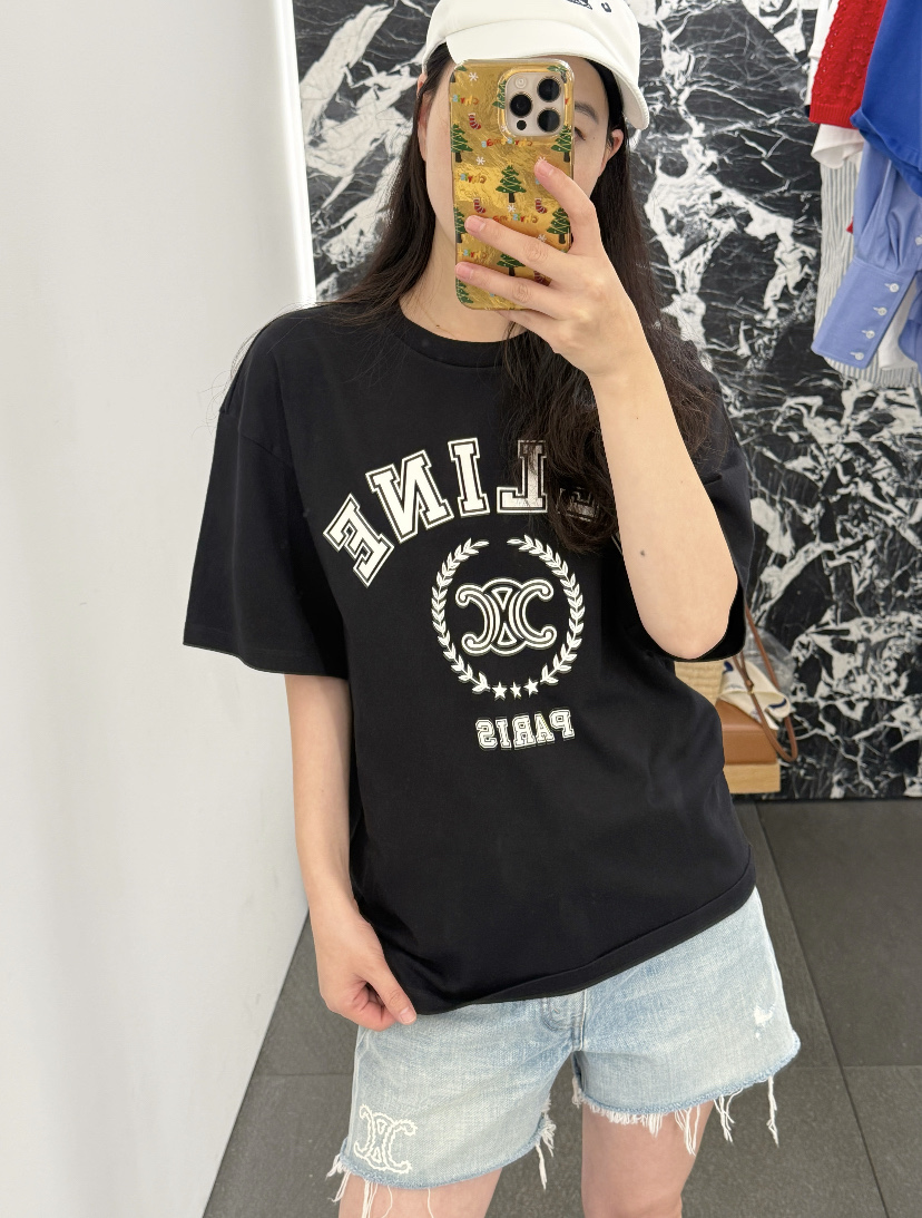 셀린느 26SS 남성 반팔 154963 Celine T Shirt 상세 이미지 18