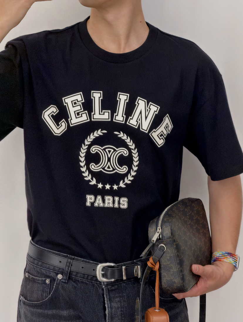 셀린느 26SS 남성 반팔 154963 Celine T Shirt 상세 이미지 19