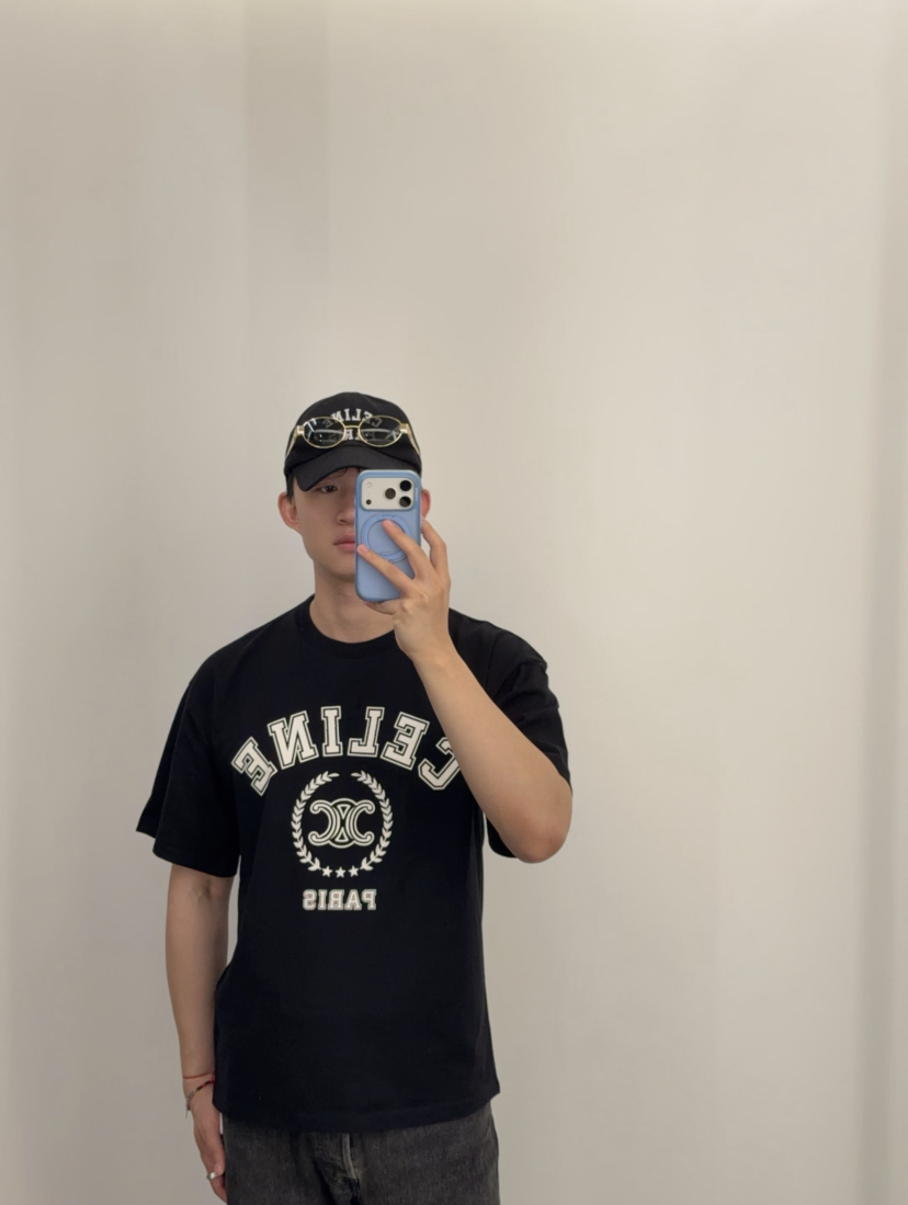 셀린느 26SS 남성 반팔 154963 Celine T Shirt 상세 이미지 12