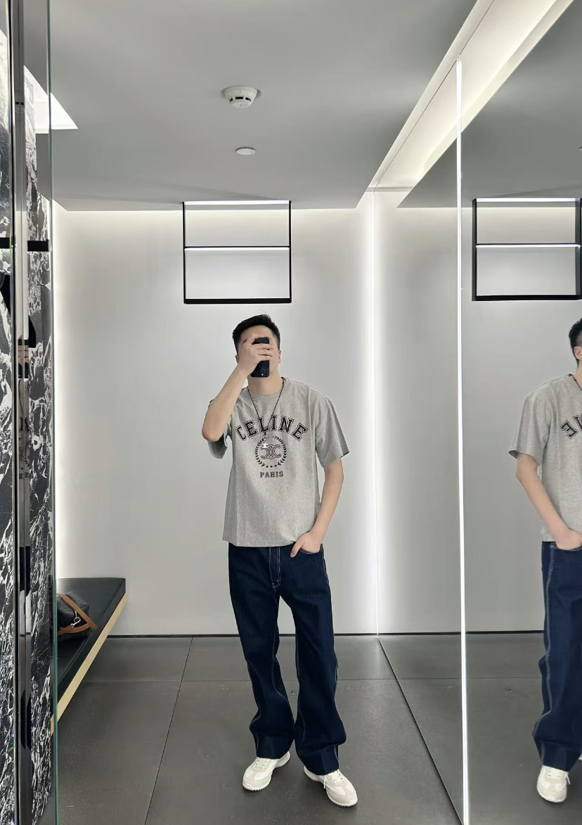 셀린느 26SS 남성 반팔 154962 Celine T Shirt 상세 이미지 13