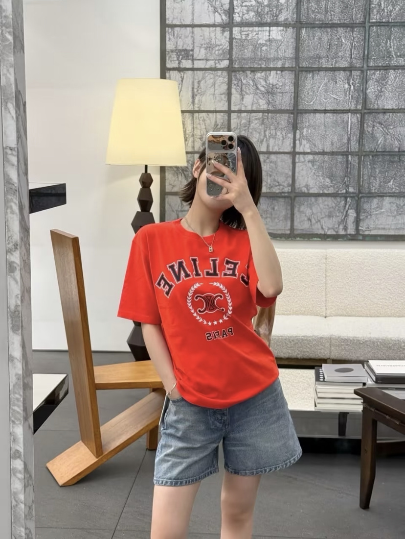 셀린느 26SS 남성 반팔 154967 Celine T Shirt 상세 이미지 13