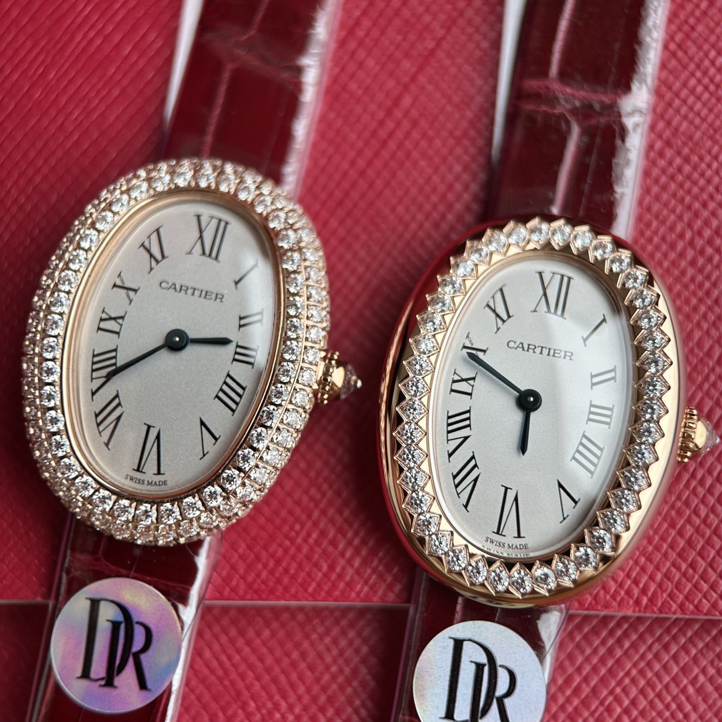 NO:586515,DR Cartier bathtub new model Cartier Geneva new model rose gold full diamond vs rose gold single diamond exquisite details high-definition real photos,,cartier19860909DR卡地亚浴缸新款 卡地亚日内瓦新款 玫瑰金满钻 vs 玫瑰金单钻 精致细节 高清怼拍实图,,cartier,Watch