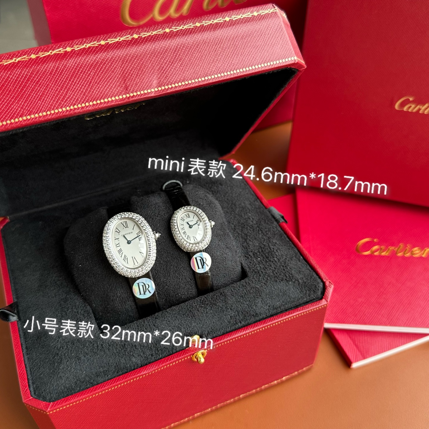 NO:641528,Cartier bathtub platinum full of diamonds, small and mini sizes HD collection comparison, cartier19860909卡地亚浴缸白金满钻,小号与mini尺寸 高清合集对比,,cartier,Watch