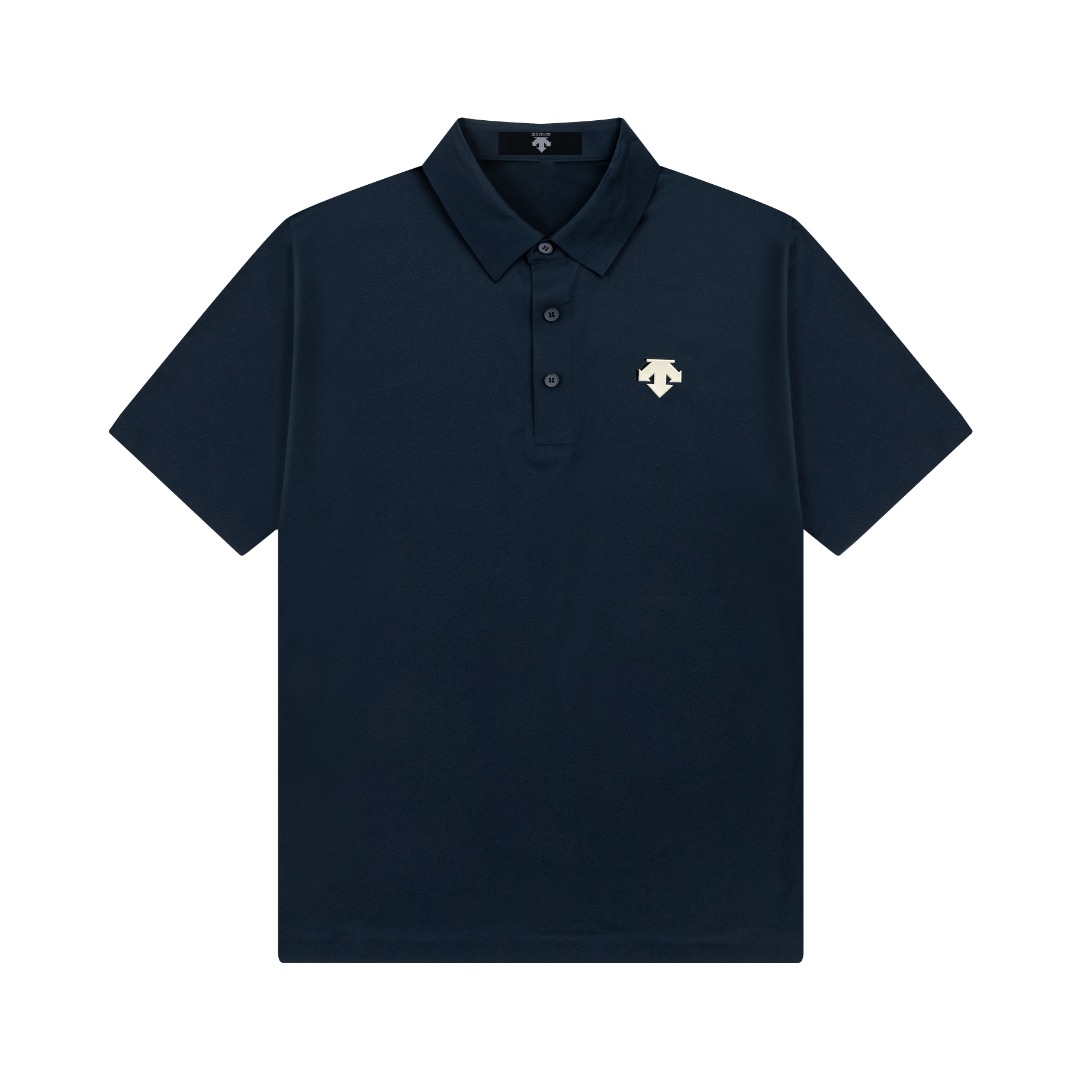 跑量款 p95 迪桑特DESCENTE CARVICO系列官网新品同步翻领polo衫 官网同款功能性面料 具有防紫外线速干吸汗轻弹无痕 迪桑特DESCENTE SPORT CARVICO系列翻领polo衫，官网新品同步…