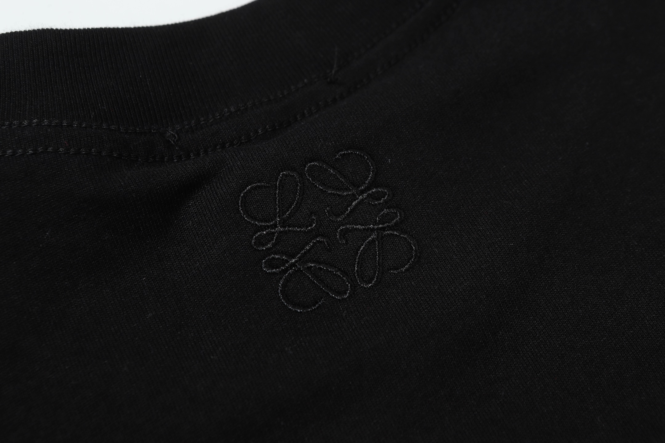 Loewe 25s Cotton Fabric Shirt in White and Black, Sizes S-XXL, 270g. - 图片 5