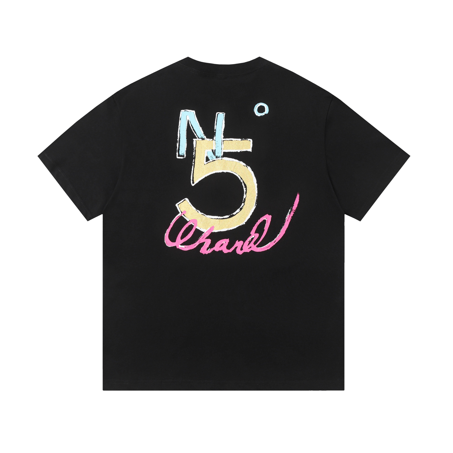 High-Quality Chanel 25ss Graffiti Short Sleeves in New Colors: Fabric, Size, and More - 图片 2