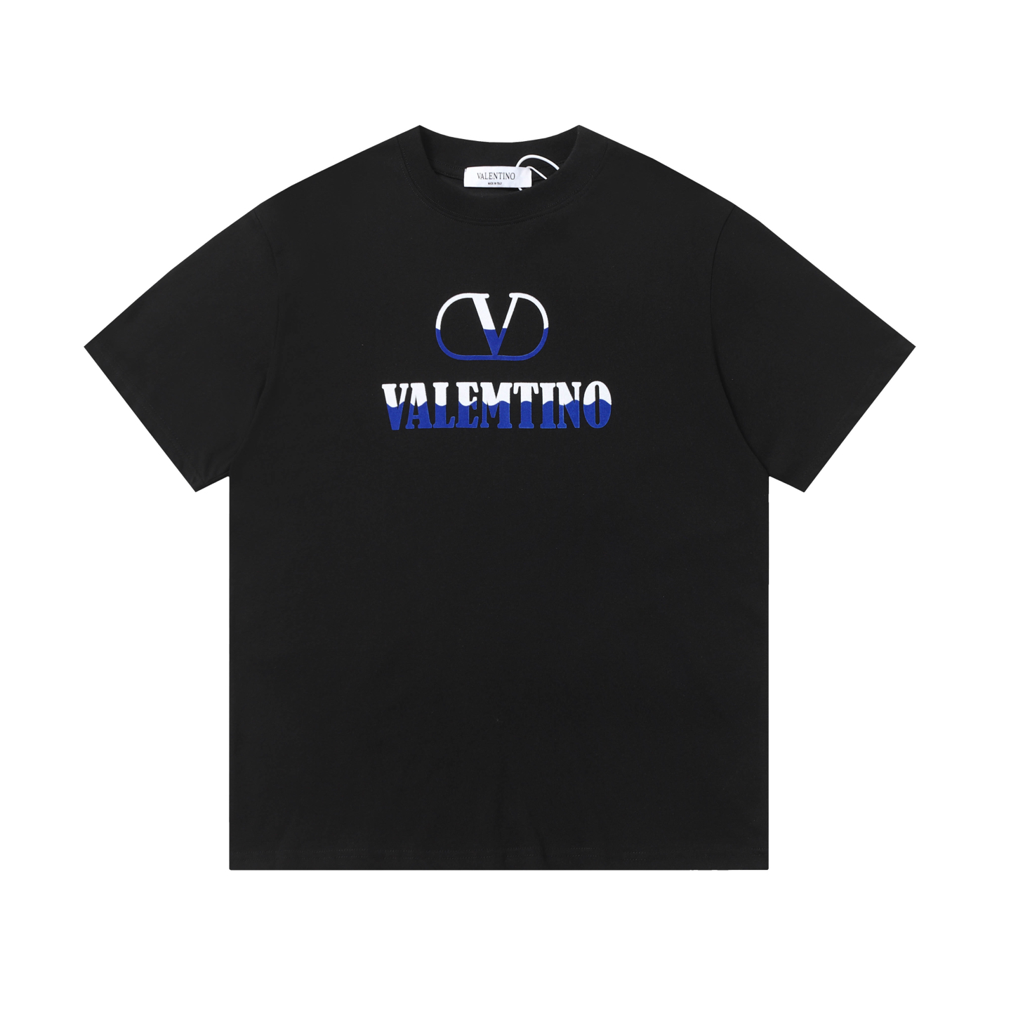 New Valentino 25ss Cotton Fabric Shirt with Solona Screws, Sizes S-XXL, Various Colors - 图片 1