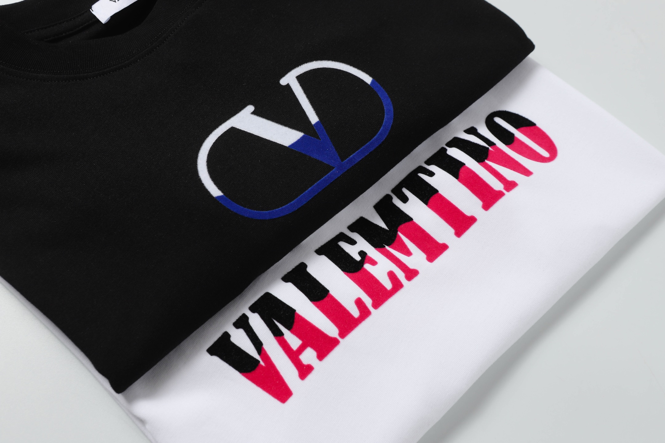 New Valentino 25ss Cotton Fabric Shirt with Solona Screws, Sizes S-XXL, Various Colors - 图片 7