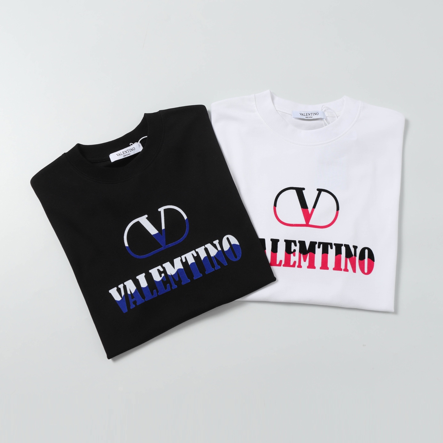 New Valentino 25ss Cotton Fabric Shirt with Solona Screws, Sizes S-XXL, Various Colors - 图片 8