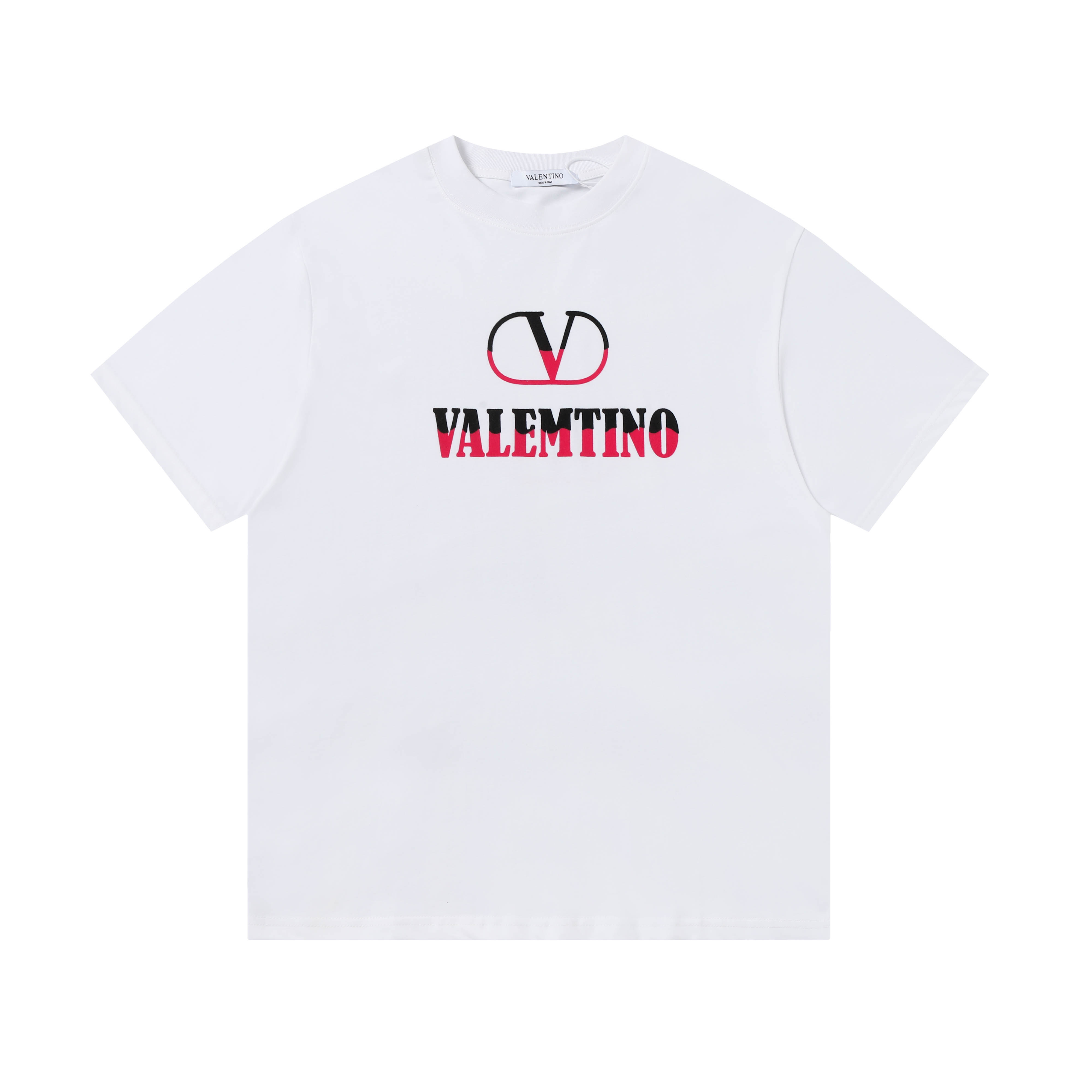 Valentino 25SS Cotton Fabric with Solona Screws, Sizes S-XXL in Black and White