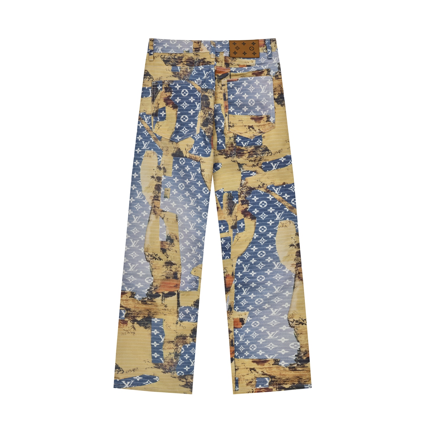 Louis Vuitton 路易威登LV 23ss 牛仔裤（裤王 ）同样独具魅力 独家定织的满印花型底布与数码印花花卉面布相得益彰