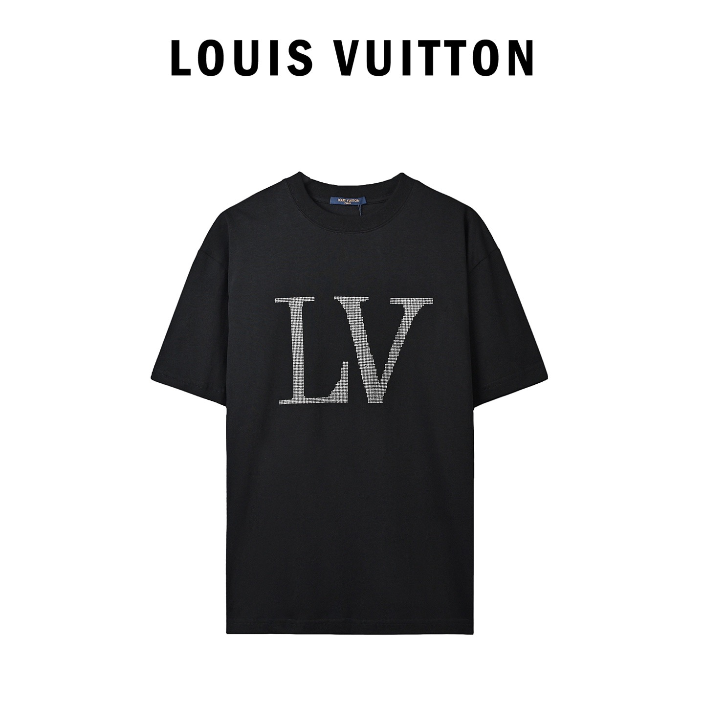 P70 Foto real [Alta calidad] Código: 9023 # Color: Negro Blanco Tamaño: S a XXL Louis Vuitton LV Alta calidad 320 gramo…
