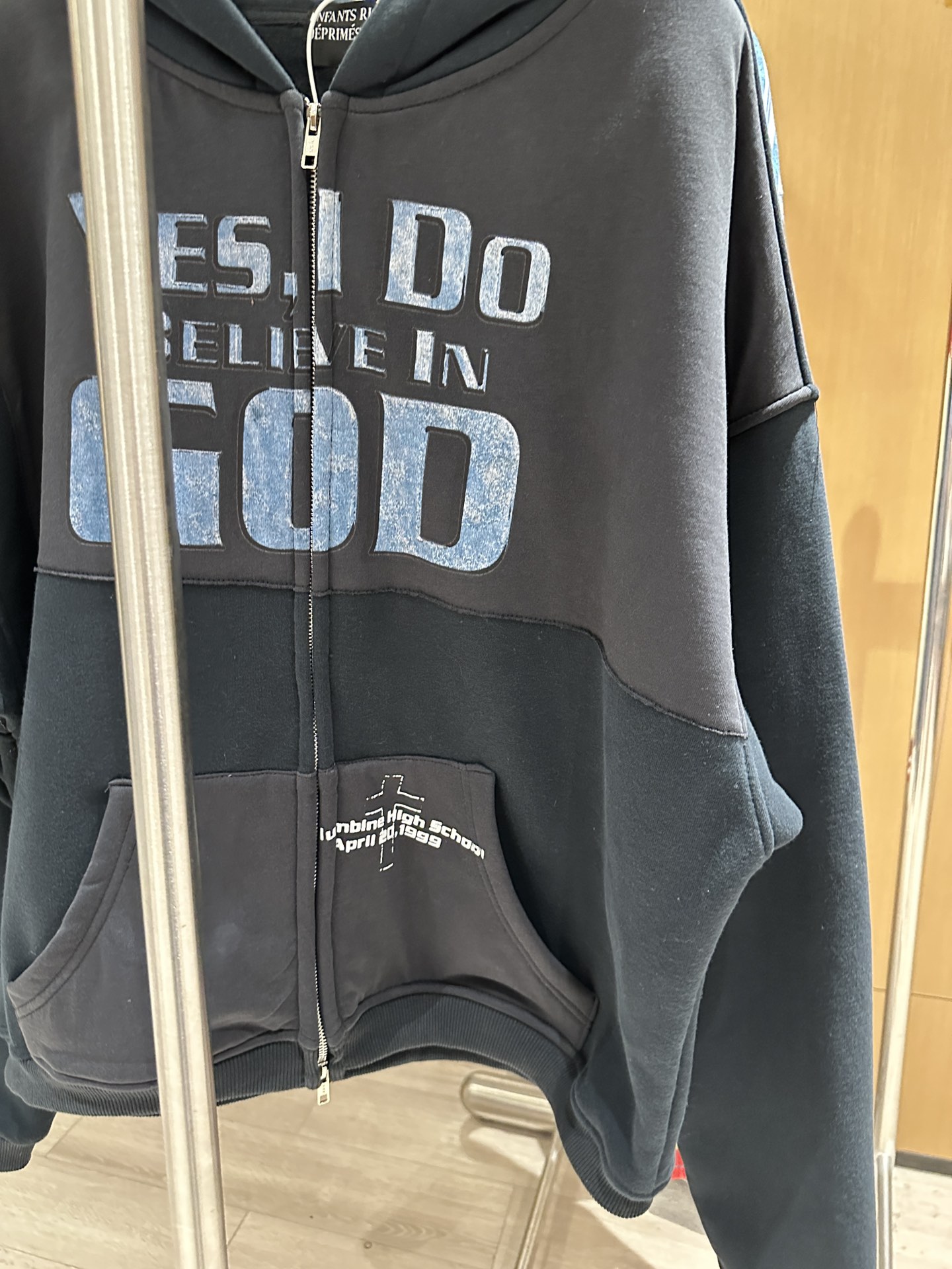 Luxury Generation: Lavender Cotton Hoodie with Unique Print for All Sizes - 图片 5