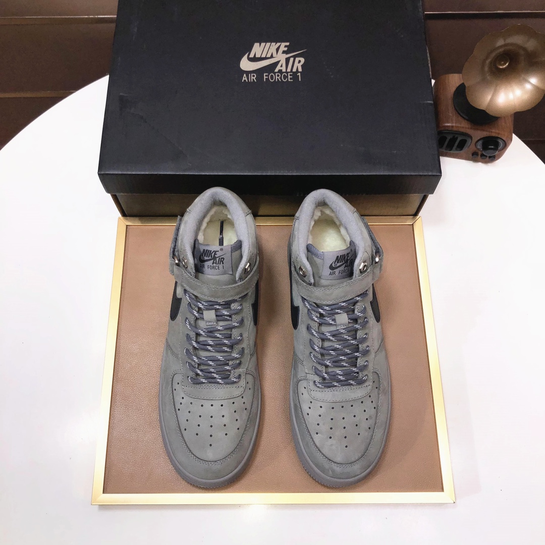 lote de fábrica Nike Air Force 1 (más lana) (modelos de pareja) Air Force One high-top low-top gama 
