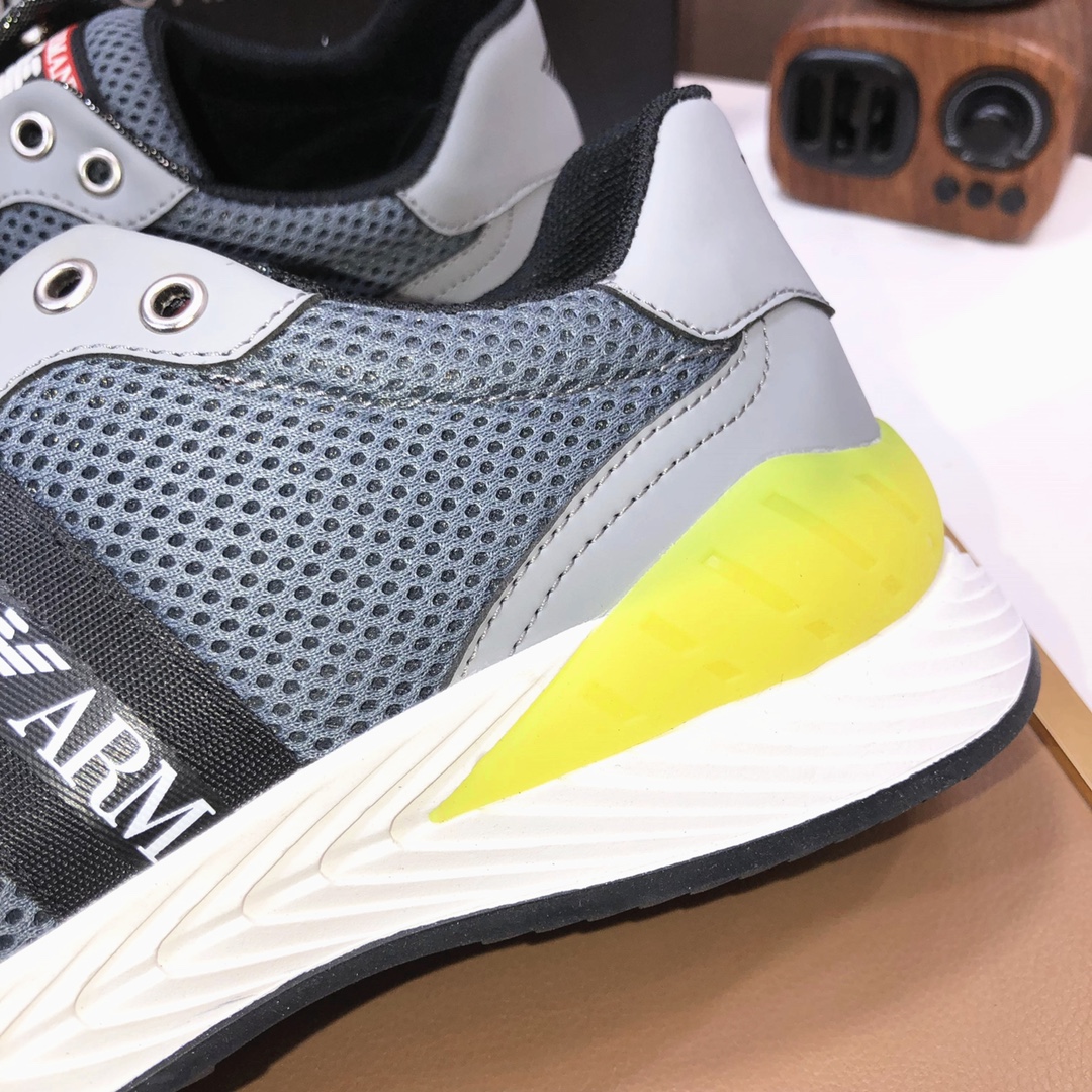 lote de fábrica [Armani] Armani últimos nuevos zapatos casuales fuego venta caliente sitio web ofici