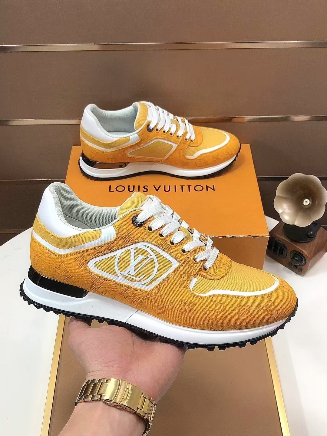 Louis Vuitton Koeienhuid Rubber