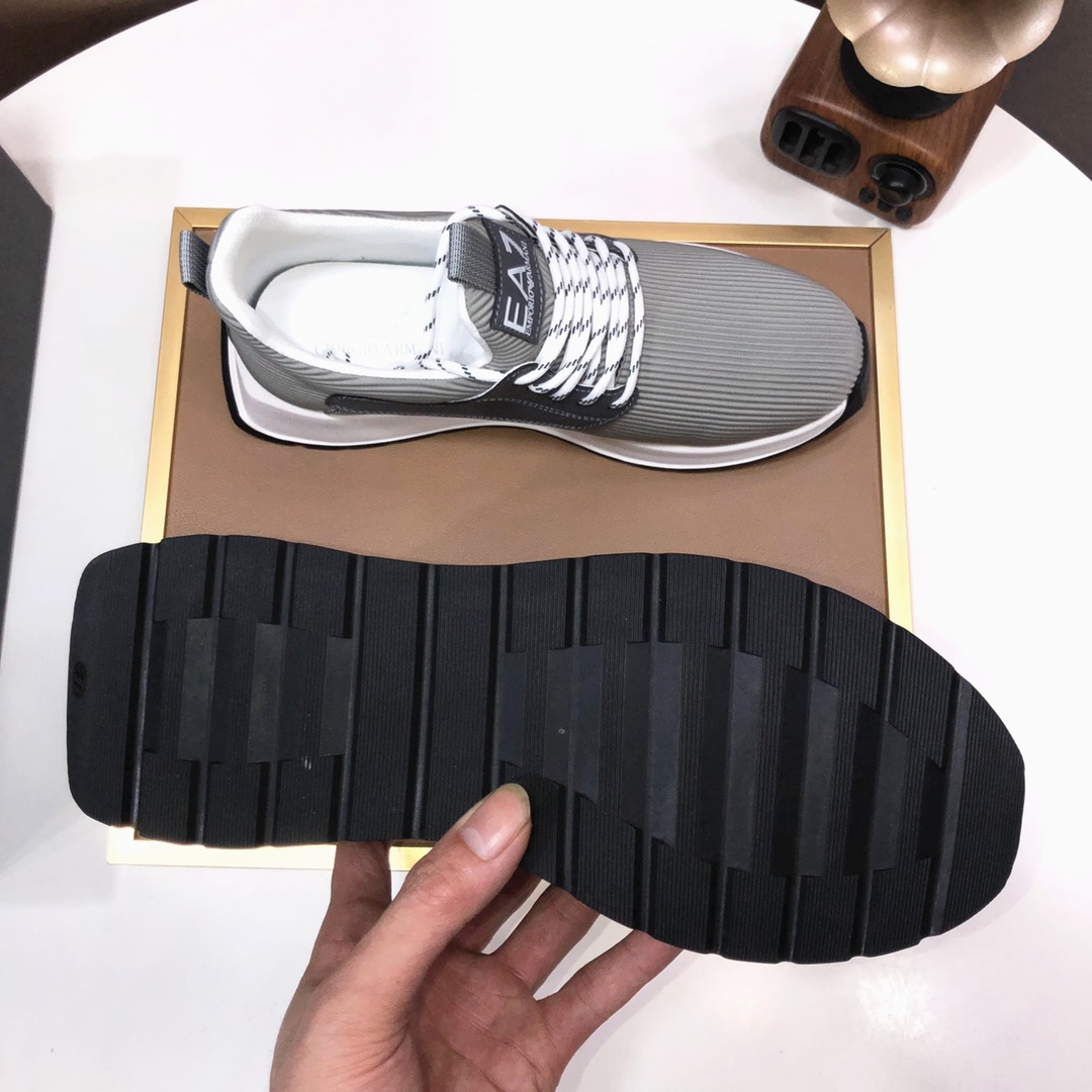 lote de fábrica [Armani] Armani últimos nuevos zapatos casuales fuego venta caliente sitio web ofici