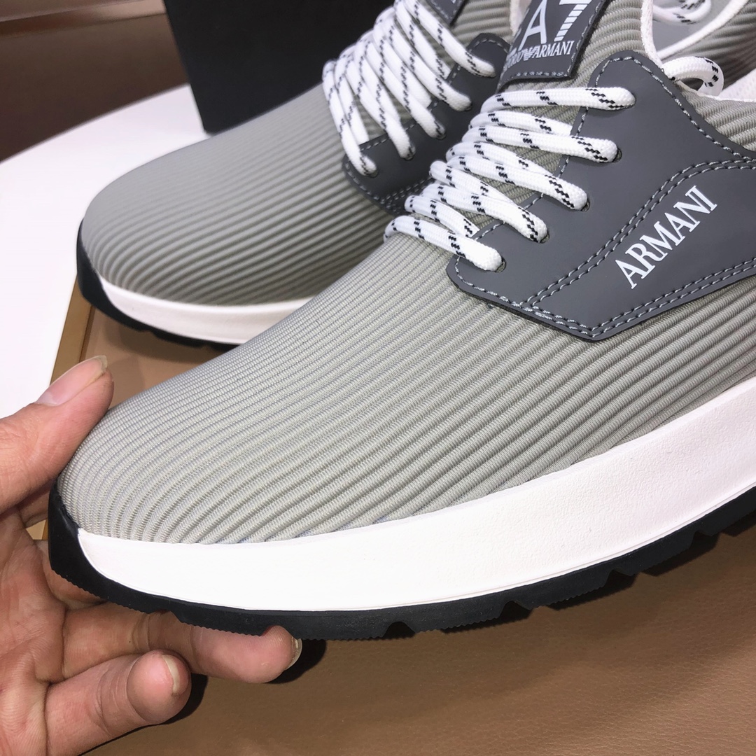 lote de fábrica [Armani] Armani últimos nuevos zapatos casuales fuego venta caliente sitio web ofici
