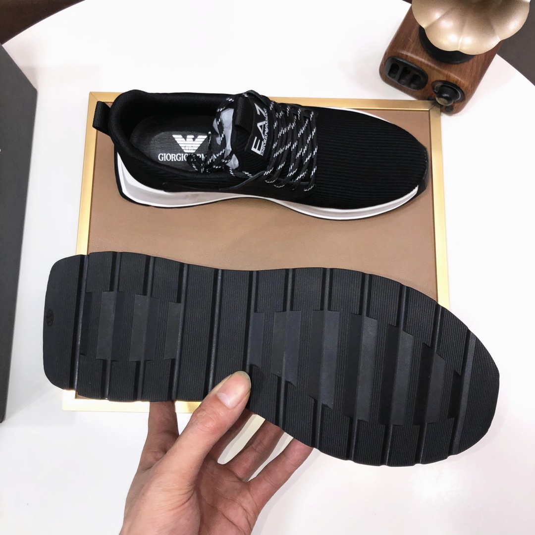 lote de fábrica [Armani] Armani últimos nuevos zapatos casuales fuego venta caliente sitio web ofici