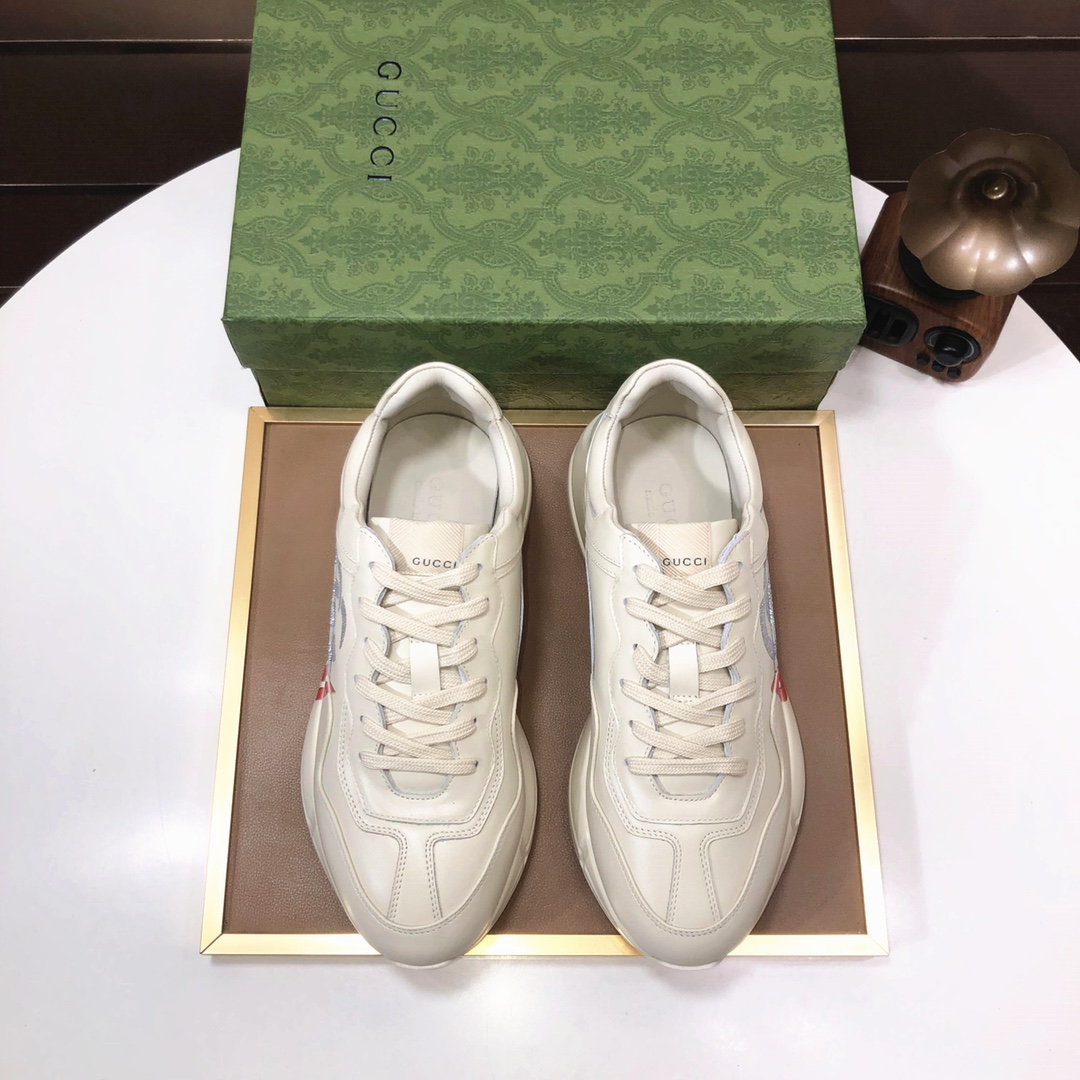 Gucci Store
 Shoes Sneakers Unisex Cowhide Sheepskin