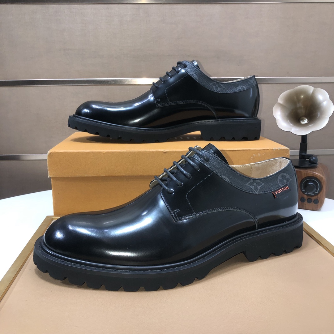 Louis Vuitton Men's Dress Shoes - Luxurious Leather Oxford, Sizes 38-45 6 i1734713990 8006 6