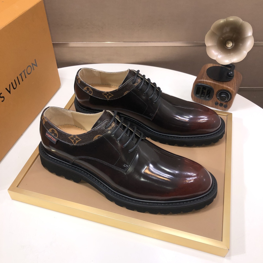 Louis Vuitton Men's Formal Leather Dress Shoes - Premium Quality & Comfort 4 i1734714013 5145 8