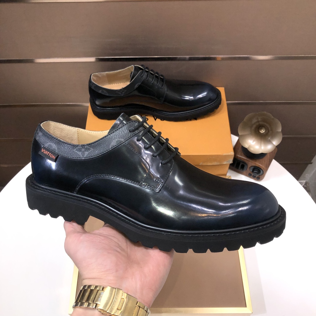 Louis Vuitton Men's Leather Dress Shoes - Classic Style & Comfort 5 i1734714037 2909 7