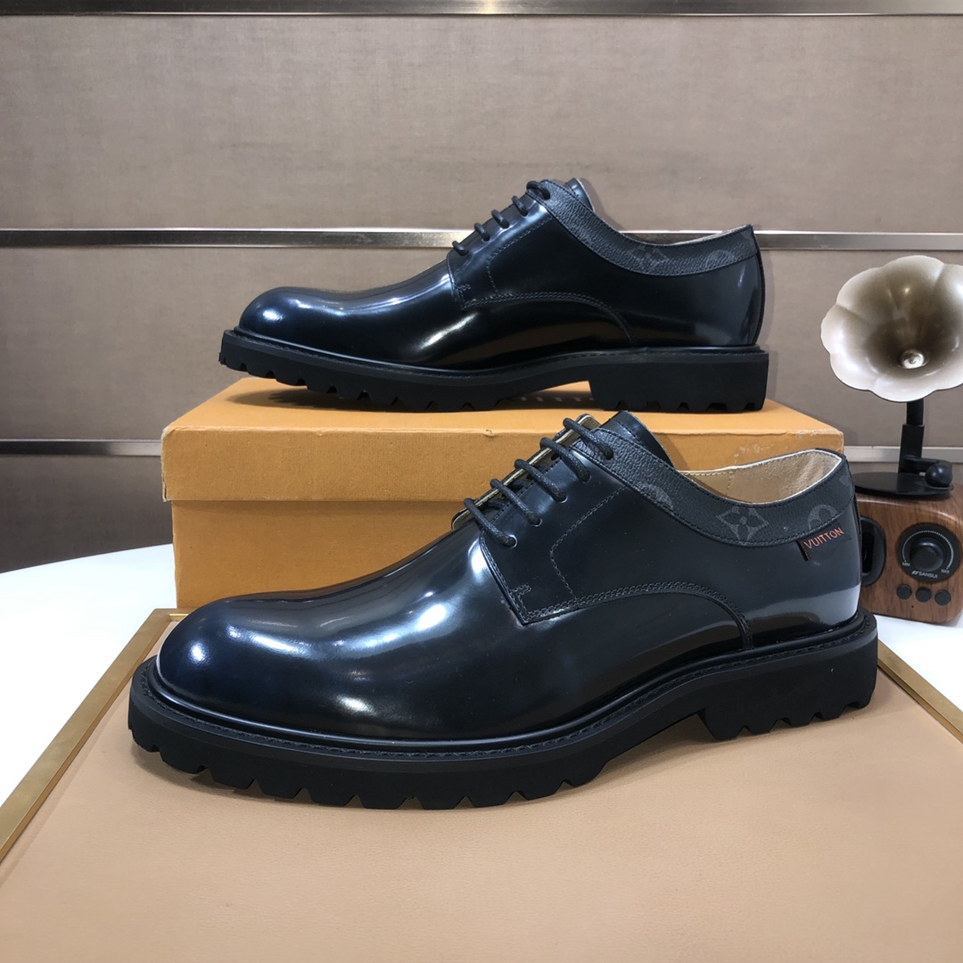 Louis Vuitton Men's Leather Dress Shoes - Classic Style & Comfort 6 i1734714037 4972 2
