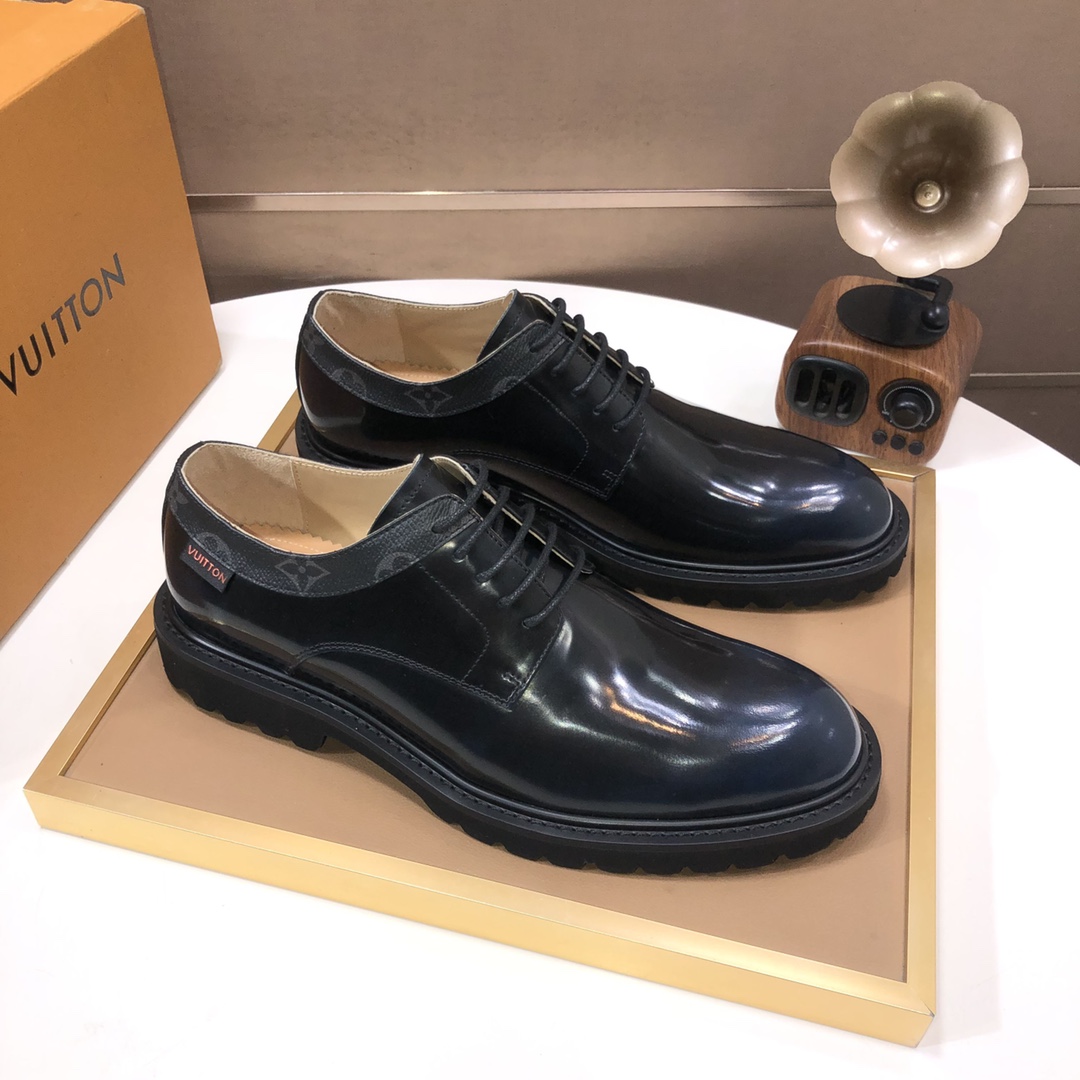 Louis Vuitton Men's Leather Dress Shoes - Classic Style & Comfort 4 i1734714037 6650 0