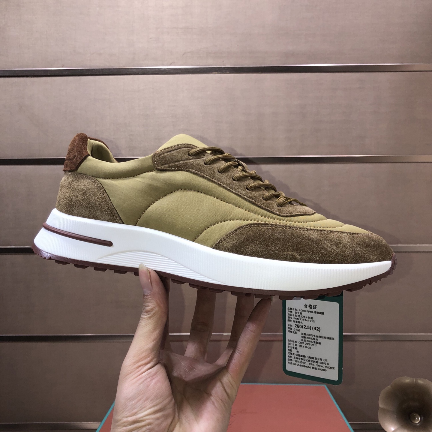 Loro Piana Men's Loafers in Imported Suede & Calfskin Leather, Sizes 38-45 7 i1744224250334 4866 0 5