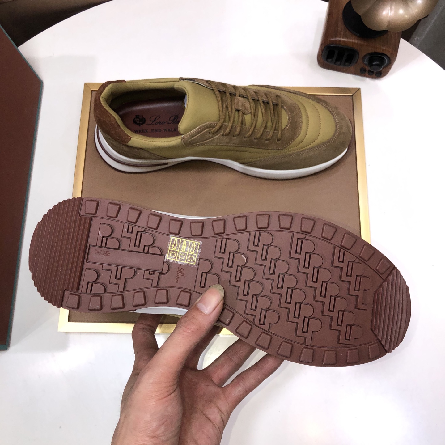 Loro Piana Men's Loafers in Imported Suede & Calfskin Leather, Sizes 38-45 10 i1744224250336 1965 0 8