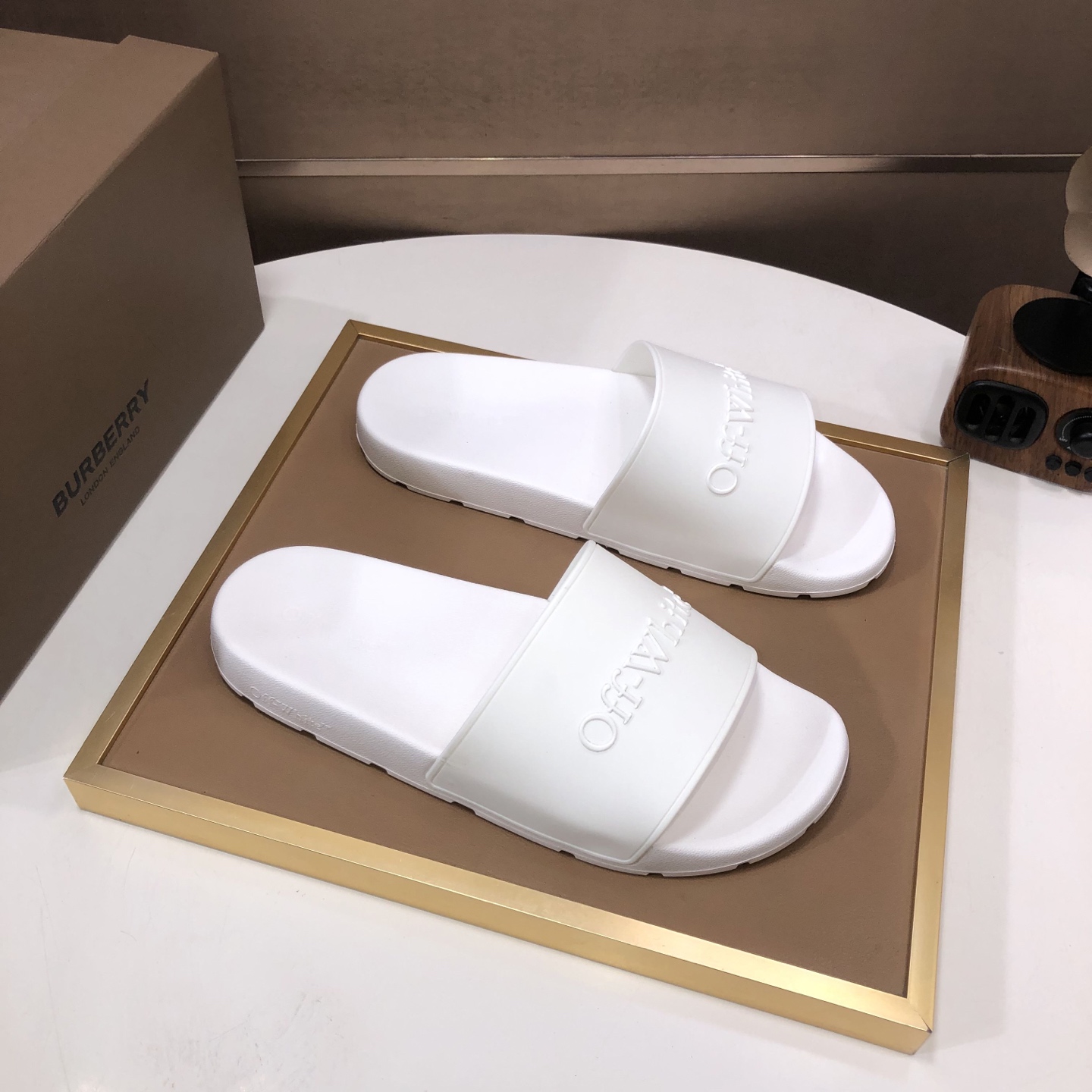 lote de fábrica [off-white] zapatillas originales una a una réplica despiadada bienes de alta calida