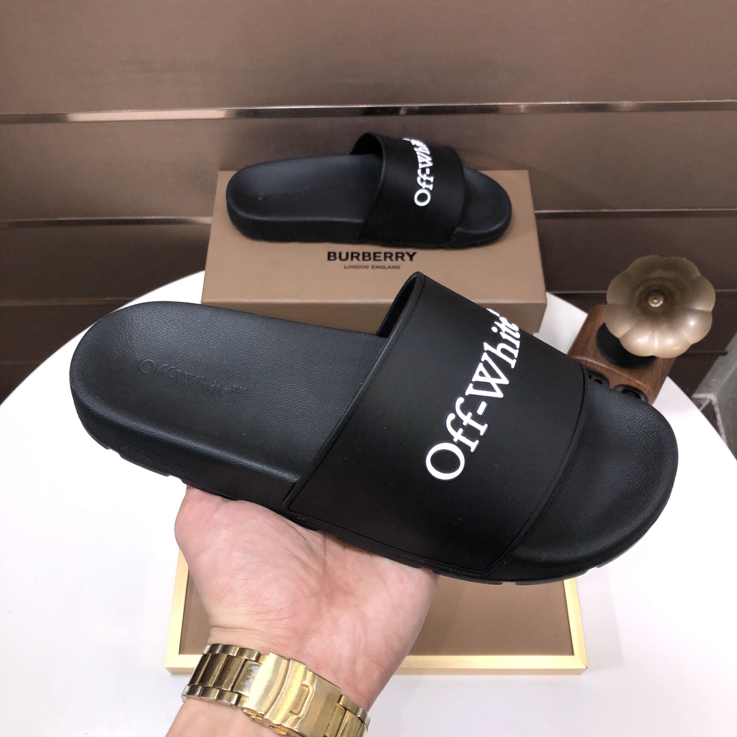 lote de fábrica [off-white] zapatillas originales una a una réplica despiadada bienes de alta calida