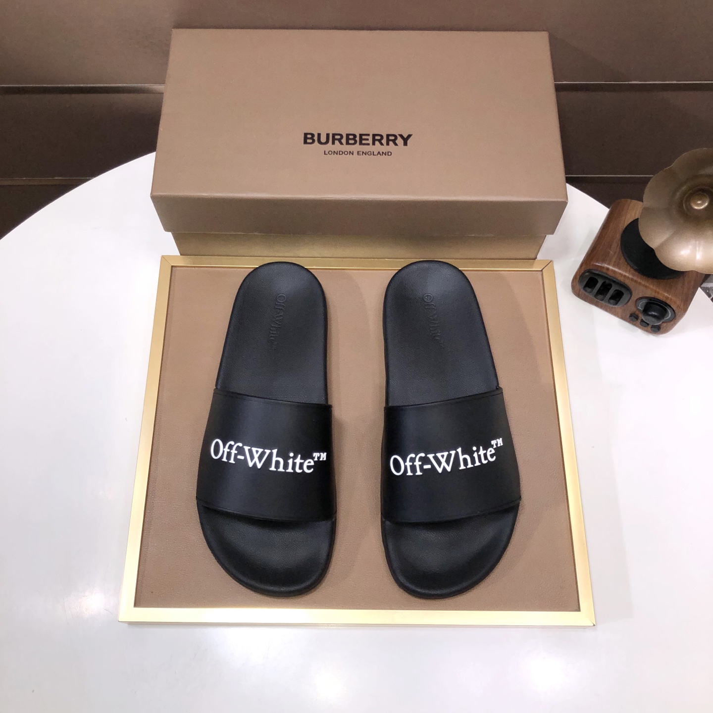 lote de fábrica [off-white] zapatillas originales una a una réplica despiadada bienes de alta calida