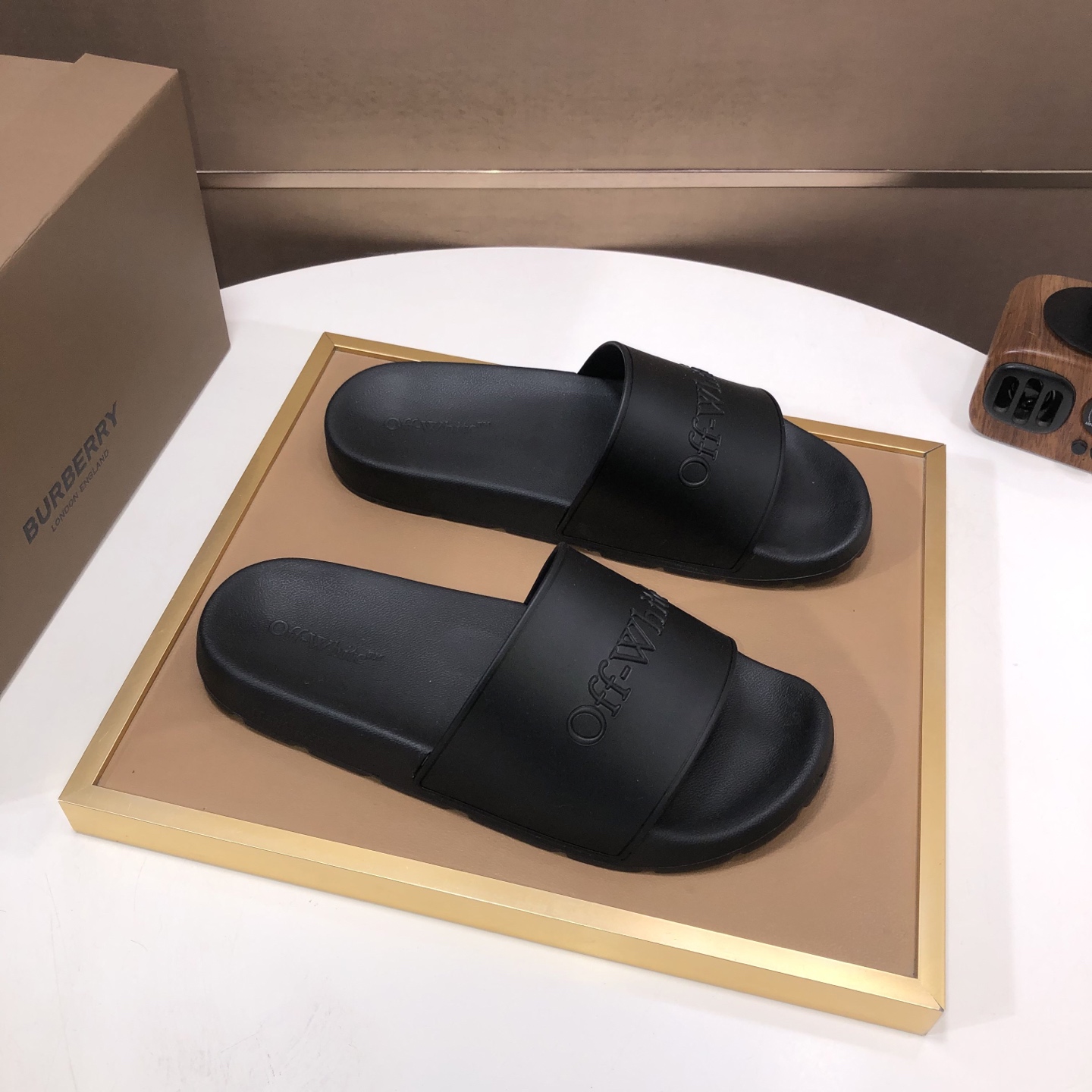 lote de fábrica [off-white] zapatillas originales una a una réplica despiadada bienes de alta calida
